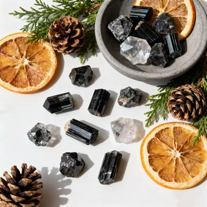 Sulanvi Bulk Raw Green Fluorite Crystals - Beginner DIY Healing Crystal Set, 1.2-2.0” Natural Unpolished Gemstones for Terrarium, Meditation, Tarot, Grids, Aroma Stone, 0.45lb
