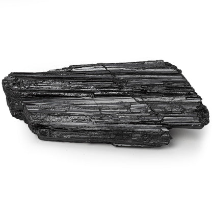 SMOHEAL Large Raw Black Tourmaline Crystal Natural Rough Stone Healing Crystals for Meditation Reiki Energy Decoration 1.5-2lbs