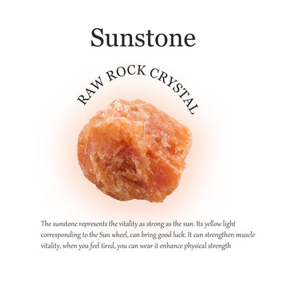 Apengshi Sunstone Raw Crystals 2PCS Natural Rough Rocks Healing Crystal and Stones DIY Raw Stones Meditation Fountain Garden Home Decor