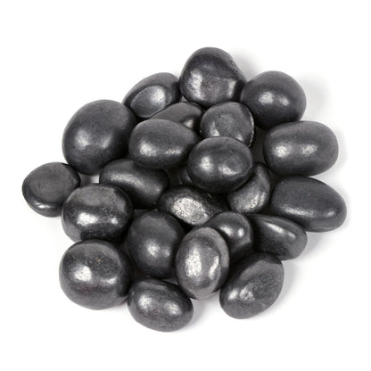 Justinstones 100 Grams Shungite Tumbled Polished Natural Crystal Healing Pocket Stones Rock Collection