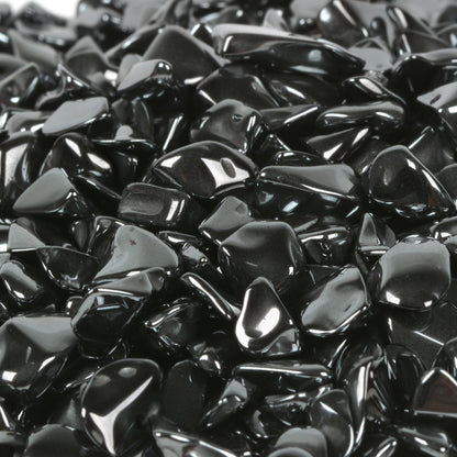 Hematite Polished Chips Crushed Tumbled Stone Crystal Healing Embellishments 100 grams