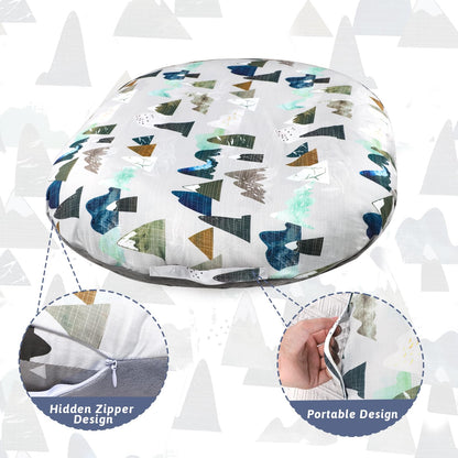 TANOFAR Newborn Lounger Cover, Baby Lounger Pillow Covers for Girls Boys, Removable Cover for Infant Lounger Pillow Cover, Breathable & Comfortable, Mountains