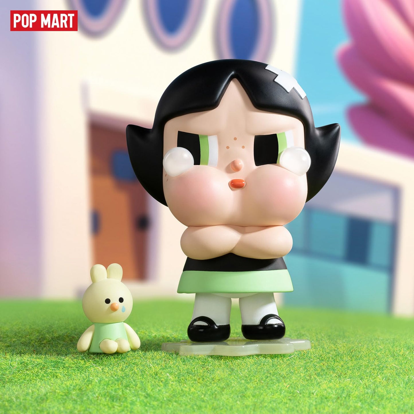 POP MART CRYBABY x Powerpuff Girls Series Figures, 12PCs CRYBABY Blind Box Figures, Random Design Action Figures Collectible Toys Home Decorations, Holiday Birthday Gifts for Girls and Boys, Whole Set