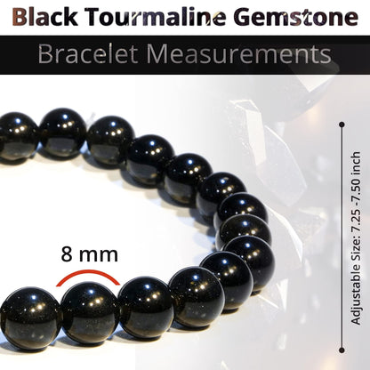 Crgwxzl Healing Crystal Bracelets for Women 8mm Natural Stone Beaded Stretch Bracelet Green jade African Turquoise Black Obsidian Spiritual Gemstone Lucky Jewelry Gifts