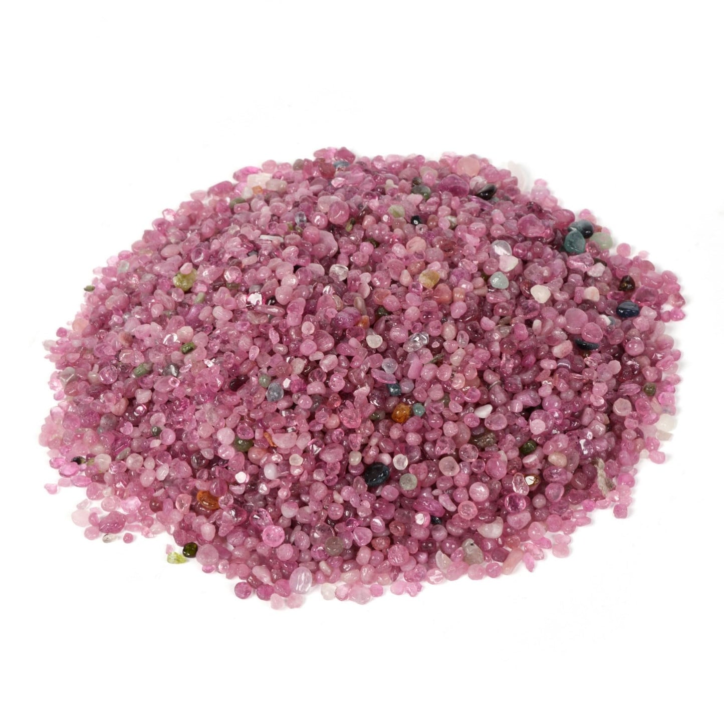 Justinstones Pink Tourmaline Chips Crushed Tumbled Stone Crystal Healing Embellishments 100 Grams