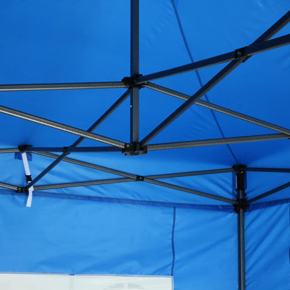COBIZI 10x10 Pop Up Canopy Tent 10x10 Canopy with 4 Sidewalls Waterproof Heavy Duty Commercial Canopy Tent for Parties Outdoor Garden Gazebo, Carry Bag with Wheel(10x10ft, Gray)