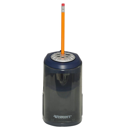 Westcott Heavy Duty School/Classroom Pro Electric Pencil Sharpener, Blue