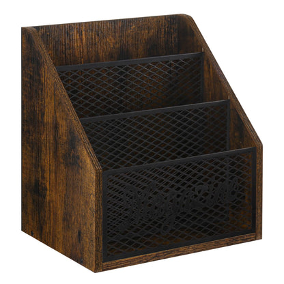 YINMIT Magazine Holder, Stepped 3 Tier Magazine Rack Floor, Magazine Storage Basket, Folder Organizer Bin for Magazines,Books,Newspapers,Tablets