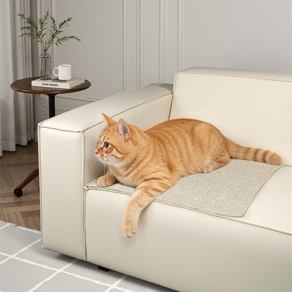 Couch Arm Covers, Arm Chair Covers Set of 2, Non-Slip Sofa Arm Covers, Washable Armrest Cover, Recliner Arm Cover, Sofas Headrest Cover for Sofa/Armchair/Loveseat/Sectional (Beige, 24" x 20" -2pcs)