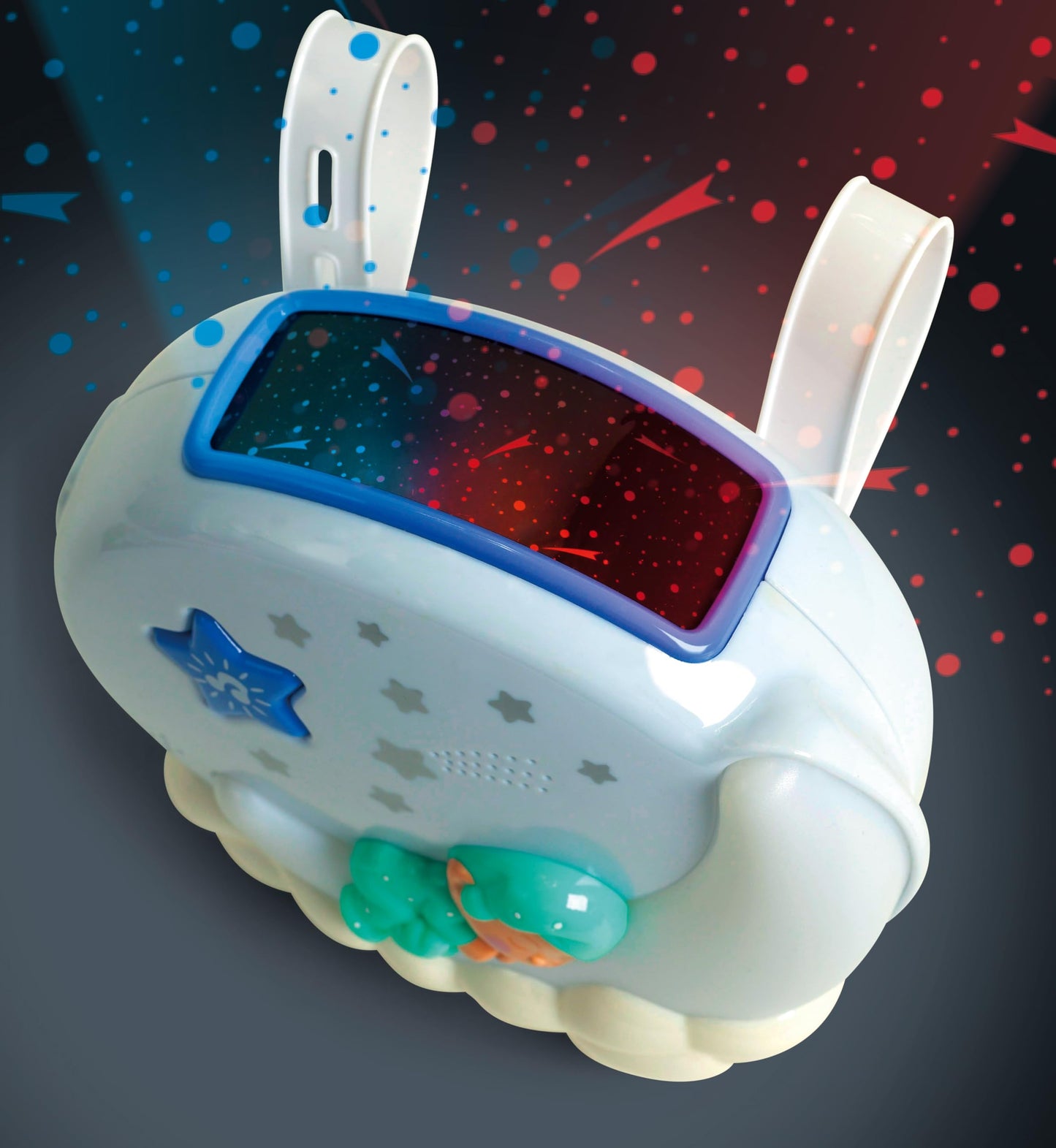 Play Lullaby Dream Light - Blue | Night Light for Kids Room with Sound Machine | Portable Sound Sleeping Lamp for Baby and Toddler Boys & Girls