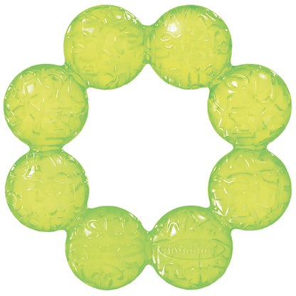 Infantino Water Teethers – Sensory Exploration, Teething, Cooling & Massaging Relief for Sore Gums, Lime & Blue, 3-Pack