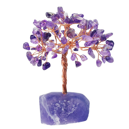 Tree of Life Healing Crystal Trees for Home Decor, Crystal Tree of Life Sister Birthday Gifts Home Decor Birthday Gift for Mom Positive Energy New House Warming Gifts for Women