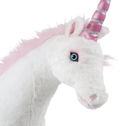 Melissa & Doug Giant Unicorn - Lifelike Stuffed Animal (Over 2 feet Tall)