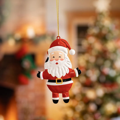 12 PCS Christmas Tree Ornaments Metal Long-Lasting Festive Holiday Ornament for Seasonal Display-Christmas Party Decorations for Mantel,Shelves, Home Accents