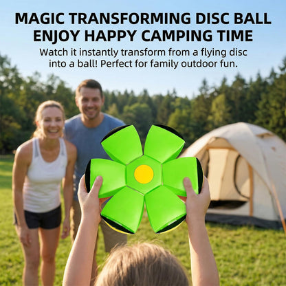 Magic Ball,Magic Meta Ball,Magic Bouncing Balls with 6 Light, Dual Form Freely Switchable,Pet Flying Saucer, Foldable,Suitable for Indoor & Outdoor Use(Blue)