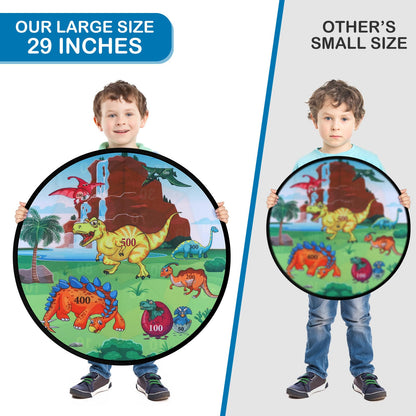 Accmor 29" Large Dart Board for Kids, Kids Dart Board with Sticky Balls, Backyard Indoor Outdoor Games Birthday Gifts for 3 4 5 6 7 8 9 10 11 12 Year Old Boys Girls