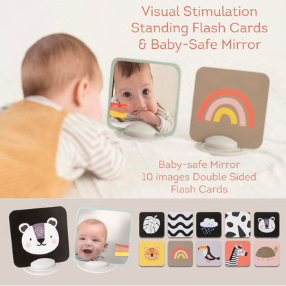 Taf Toys Newborn Developmental Toy Kit, Perfect for Boys and Girls, Includes 12 Essential Boy and Girl Toys for Learning and Stimulation, Ideal New Baby Gift Basket