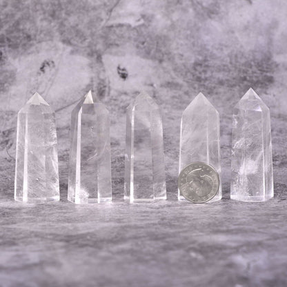 Large Clear Quartz Crystal Tower Healing Crystal Wand For Spiritual Use Hexagonal Point Reiki Chakra Gemstone Home Office Decor