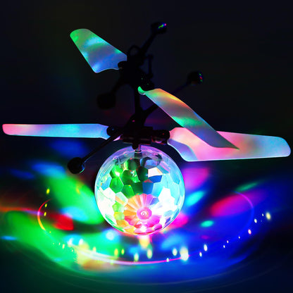 Ocditikl 2 Pack Flying Orb Ball, LED Glowing Orbiter Toy for Indoor Outdoor Kids Games - Birthday Toys for Boys Girls Ages 6 7 8 9 10 12 Year Old