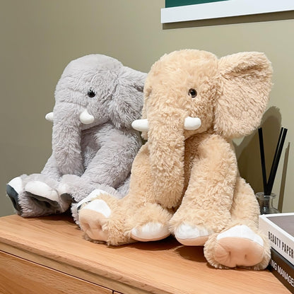 UBABER 19.2 Inch Large Elephant Stuffed Animals,Clever Elephant Plush Toy for Kids, for Girls and Women,Super Soft Room Decoration(Gray).