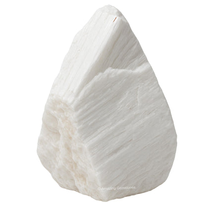 Amazing Gemstone Scolecite Raw Crystals and Healing Stones, Natural Rocks For Tumbling - DIY Raw Stones And Crystals (1 Piece)