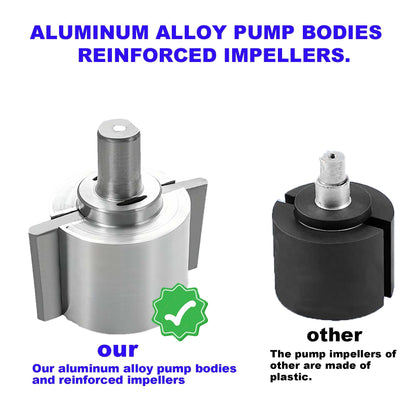 55 gallon Drum Pump, Hand Oil Transfer Pump,Upgraded all-aluminum package, for Fuel Barrel, Non-Corrosive, diesel, kerosene, light oil, heavy oil,Fits 5 to 55 Gallon Drums