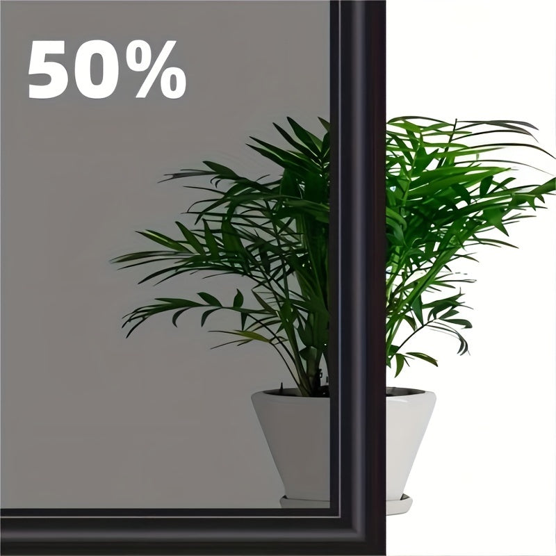 [Anti UV Privacy Window Film] 1pc Anti UV Heat Control Privacy Window Film for Home, Building, Commercial, Office Decor