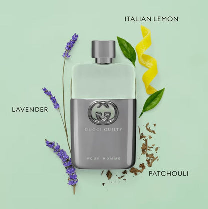 LocalGucci Guilty Pour Homme Eau De Toilette Spray Cologne For Men  3oz / 90ml