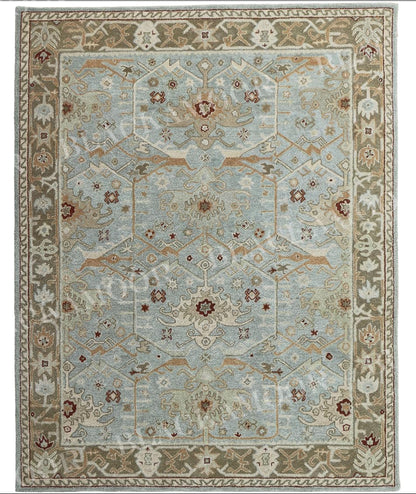 Blackamoor Channing New Handmade Woolen Tufted Rug Masterpiece Design Fine Wool Pile,Durability Ideal for Living Rooms | All Charges are Included in The Final Price (2'.6" x6' Runner (80cm x 180cm))