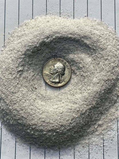 Rise Perspective Clear Quartz - 1mm and Smaller - powder - 2oz - 100% Crystal Life+LOVE! Cleansing Charging Forever! 1m(Clear Quartz)