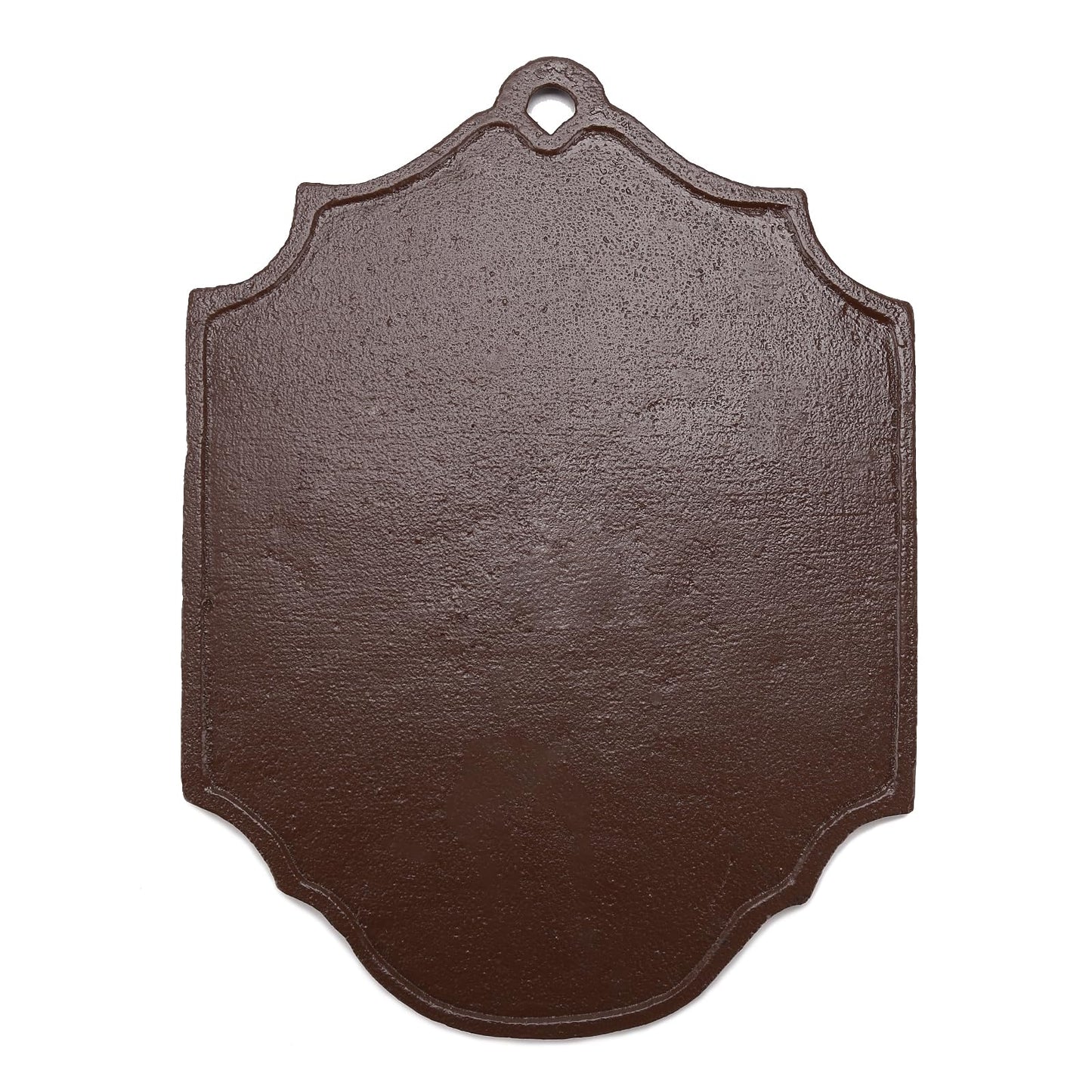 BRASSTAR Cast Iron WELCOME TO MY GARDEN Sign, Front Door Porch Decor Rustic Farmhouse Garden Entryway Wall Hanging Decor (Brown)