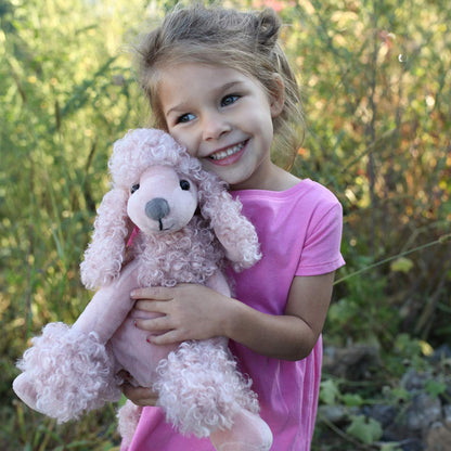 MON AMI Designer Plush Poodle Dog Stuffed Animal– 13”, Fun Adorable Soft and Cuddly Stuffed Toy Gifts for Little Boys/Girls & Kids of All Ages