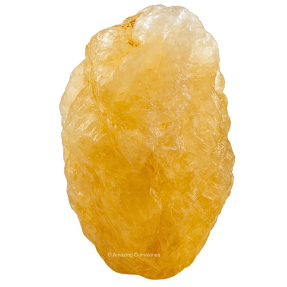Amazing Gemstone Citrine Raw Crystals and Healing Stones, Natural Rocks For Tumbling - DIY Raw Stones And Crystals (1 Piece)