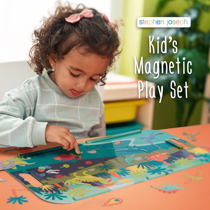 Stephen Joseph Magnetic Play Set Dino