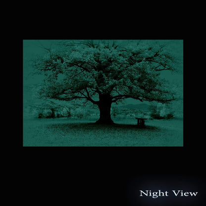 Startonight Acrylic Glass Wall Art - Pink Tree Decor - Glossy Artwork 24" x 36" Home Decor Ready to Hang