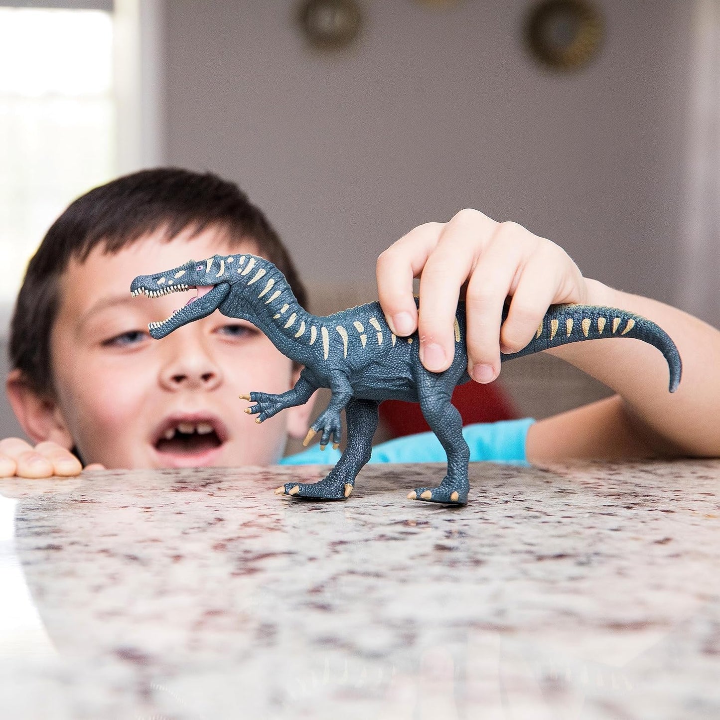 Schleich Dinosaurs - Attack of The Dinosaurs Trio Playset - Dinosaur Toys for Boys and Girls - Dino Figurines for Kids Ages 5+