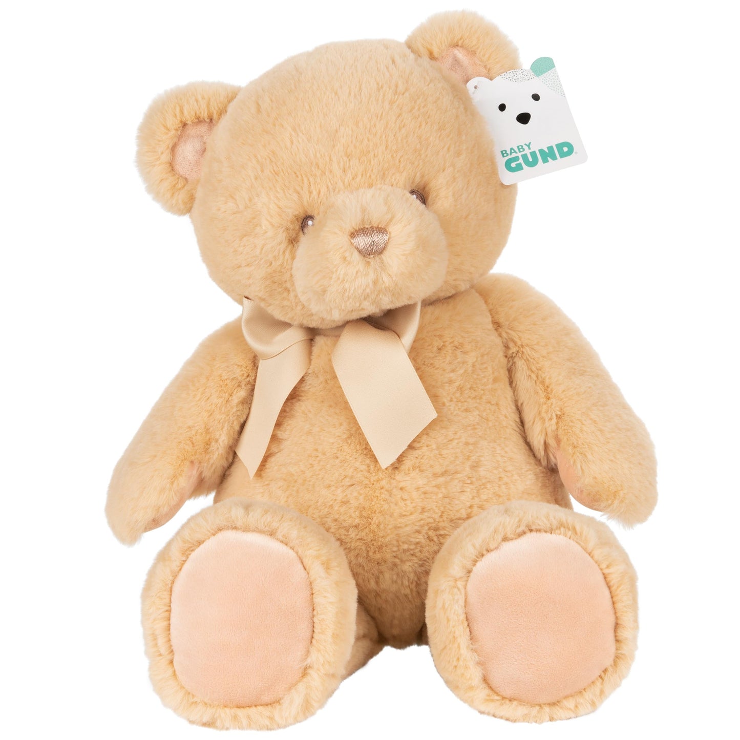 GUND Baby My First Friend Teddy Bear, Tan, Ultra Soft Animal Plush Toy for Babies and Newborns