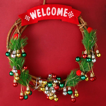 Boao 96 Pcs Christmas Mini Balls Ornaments Miniature Xmas Tree Ornaments Multicolour Shiny Small Hanging Decorations for Christmas Holiday Party Decor(0.79 Inch,Red, Gold, Silver, Green Balls)