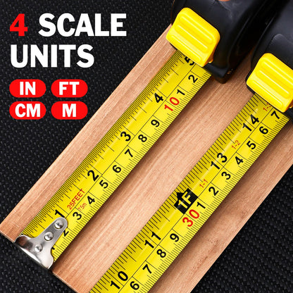 Tape Measure 25 ft, 10 Pack Bulk Easy Read Measuring Tape Retractable, Measurement Tape 25 FT by 1 in