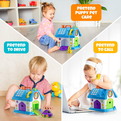 Hurdaos Montessori Toys for 1 Year Old Boy Girl Gifts, 1st Birthday for One Year Old Boys Girl First Gift Baby Toy 12-18 Months, Educational Learning Toddler Toys 1-2