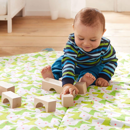 HABA Wooden Building Blocks 26 Piece Set: Open-Ended Stacking Toys, Toddler Blocks, and Wooden Toys Made in Germany for Creative Play and Learning