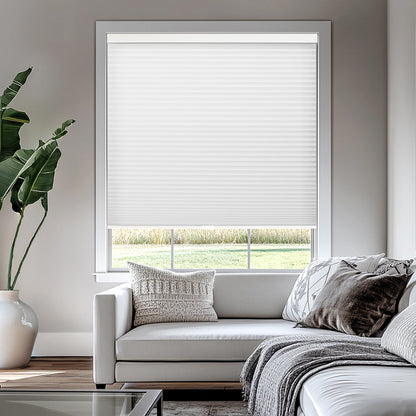 CHICOLOGY Cellular Shades , Window Blinds Cordless , Blinds for Windows , Window Shades for Home , Window Coverings , Cellular Blinds , Door Blinds , Morning Mist, 30"W X 64"H