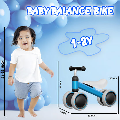 Bounce Master Baby Balance Bike for 6-24 Months, Perfect First Bike or Birthday Gift, Safe Riding Kids Toy for 1 Year Old Toddler, Children Walker