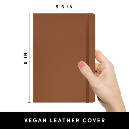 PAPERAGE Blank Journal Notebook, (Cognac), 160 Pages, Medium 5.6 in x 8 in - 100 GSM Thick Paper – Hardcover Journaling Notebook for Work, School, Note Taking or Sketching