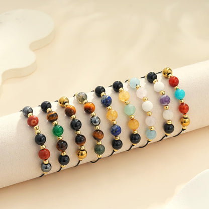 C-leen Empath Protection Bracelets for Women Men, Energy Protection Gifts Natural Healing Crystal Beads Bracelets Positivity Gifts Christmas Valentines Day Birthday Gift for Women Men