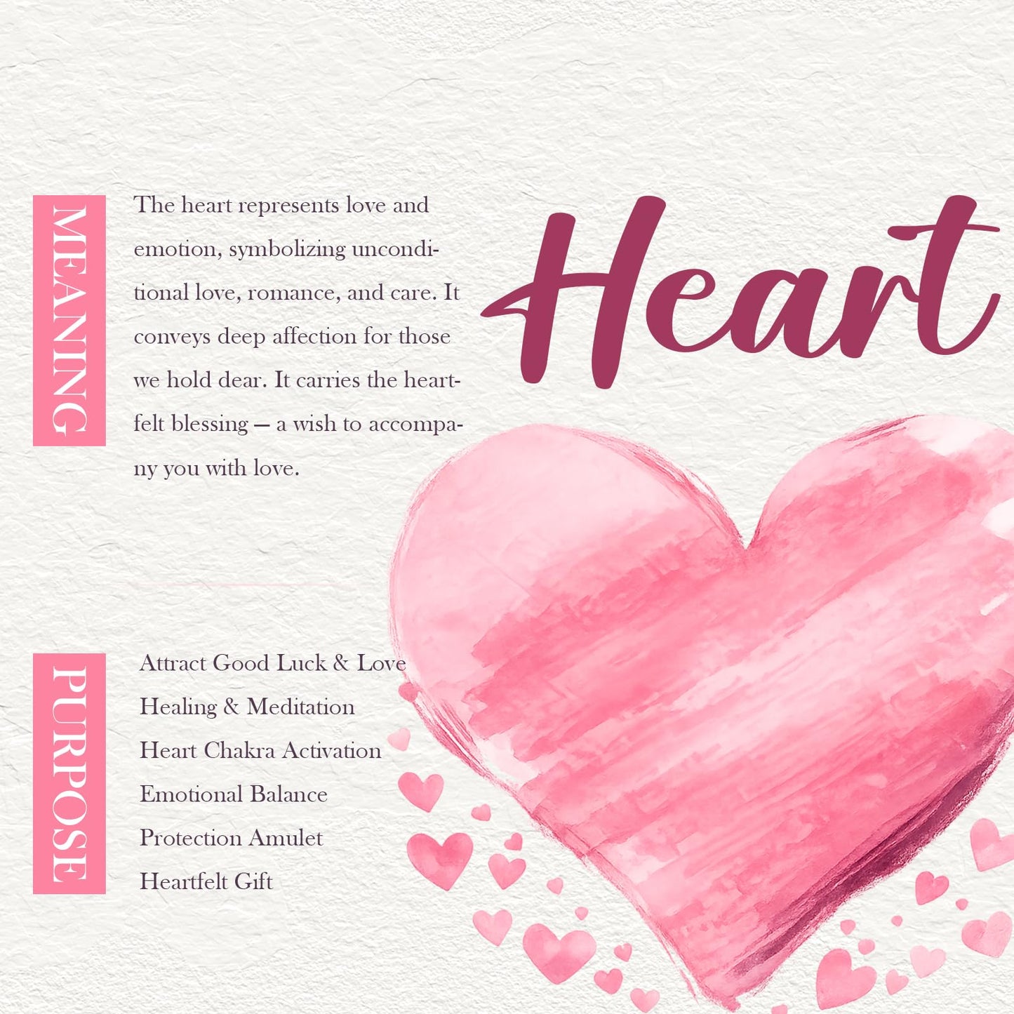 TUMBEELLUWA Healing Stone Bracelet 8mm Beads Chakra Crystal Energy Heart Charm Bracelet Handmade Jewelry for Women, Red Jasper