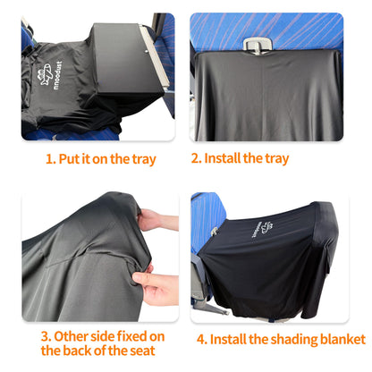 Airplane Blackout for Baby Airplane Blackout Blanket for Plane Sleep Pod Kids Travel Essentials Slumber Pod Blackout Tent for Pack and Airplane Blackout Cover Baby Travel Essentials for Flying
