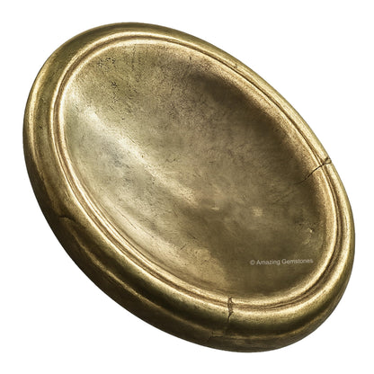 Amazing Gemstone Pyrite Worry Stone Crystals and Healing Stones - Worry Stones for Stress Relief Gifts - Piedra Crystal Fidget for Meditation, Relaxation - Unique Stocking Stuffers, Gifts for Women