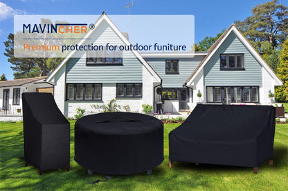 MAVINCHER Fire Pit Cover for Solo Stove - Surround Tabletop Shelter, Elevation for Ranger & Bonfire Fire Pits, Black, 44" D x 20" H