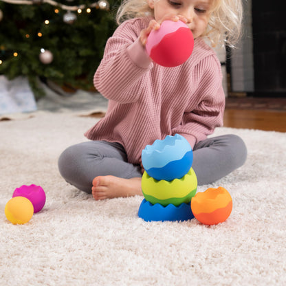 Fat Brain Toys Tobbles Neo, Creative Toddler Sensory and Learning Toys for Kids 6 Months and Up, For Early Development